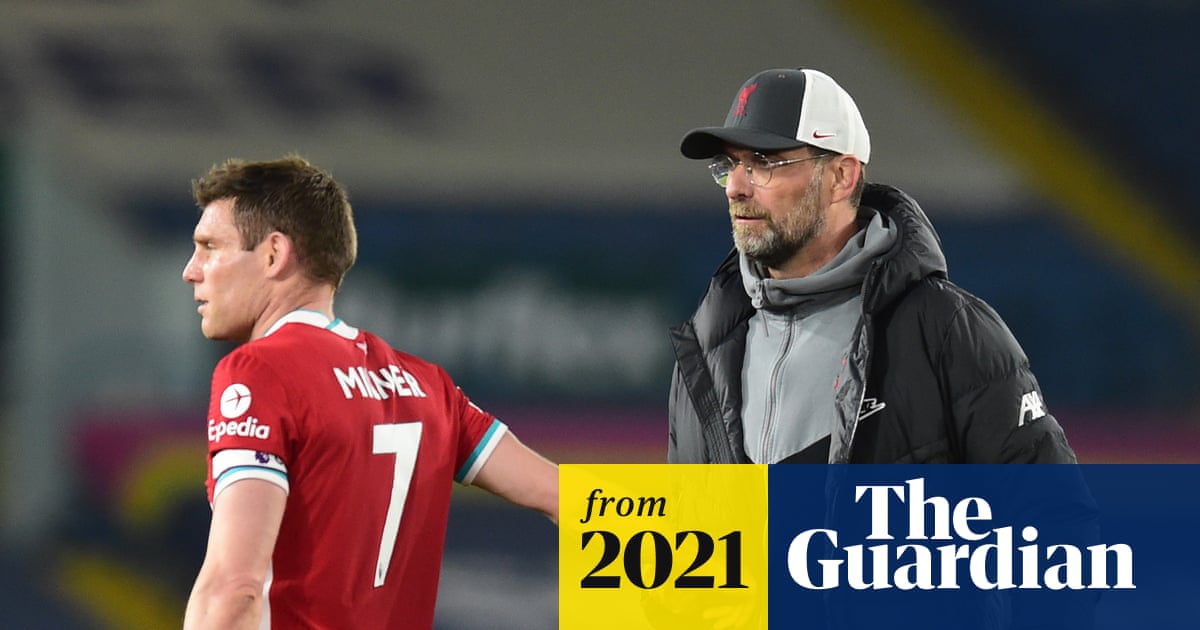 Liverpool’s Jürgen Klopp and James Milner critical of Super League plans
