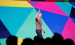 Mark Zuckerberg at the annual Facebook F8 developers’ conference in San Jose in April.