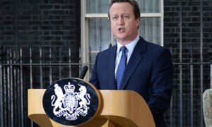David Cameron on the day he left Downing Street.