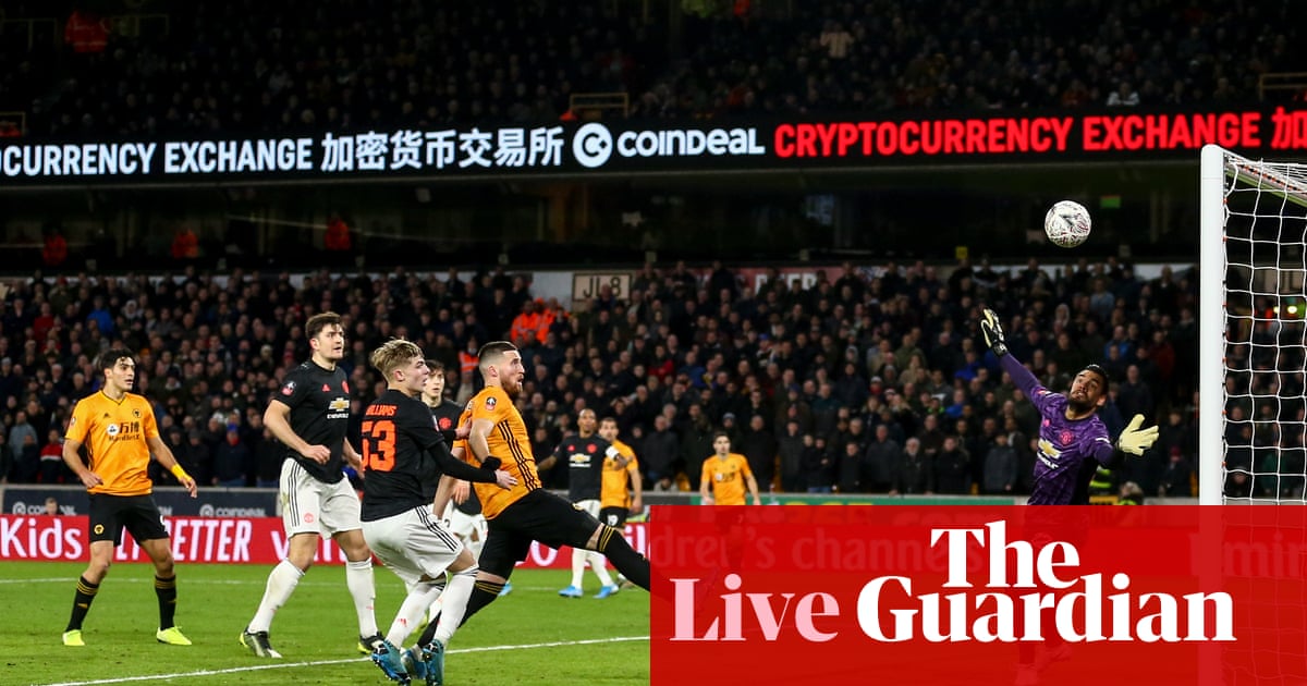 Wolves 0 0 Manchester United Fa Cup Third Round As It Happened