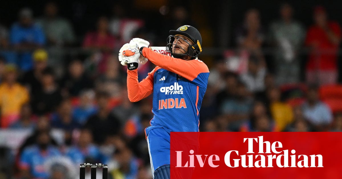 Australia v India: fourth men’s Twenty20 international – live