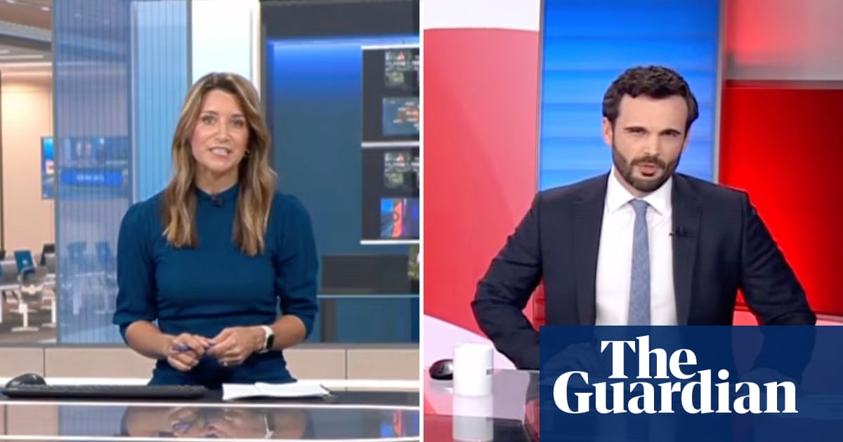 ABC switches to BBC programming as staff walk off the job for 24-hour strike