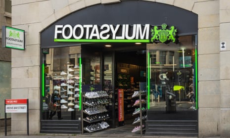 Entrance to a FootAsylum shop