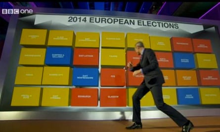 Jeremy Vine fronts BBC coverage of the 2014 European elections