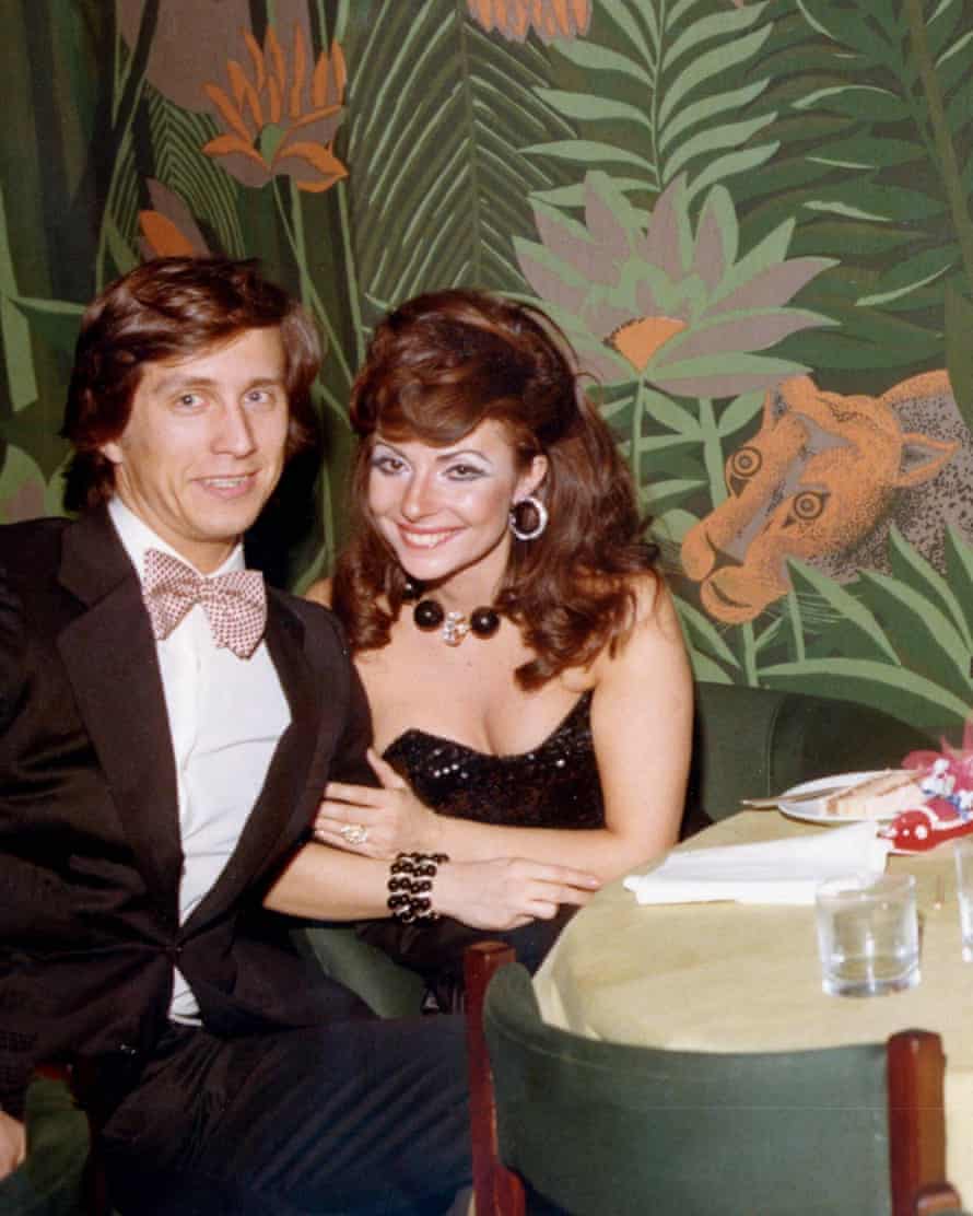 Patrizia Reggiani and Maurizio Gucci in 1972.