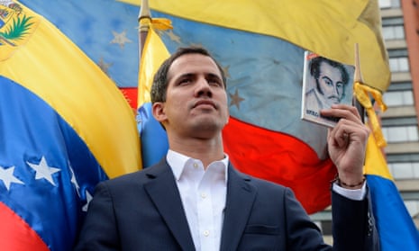 Juan Guaidó declares himself the country’s ‘acting president’.