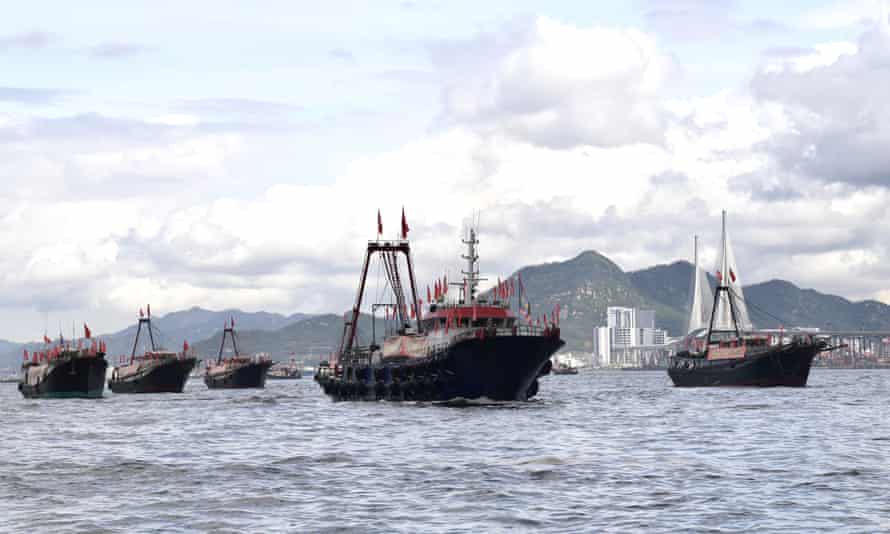 Boats in Victoria harbour