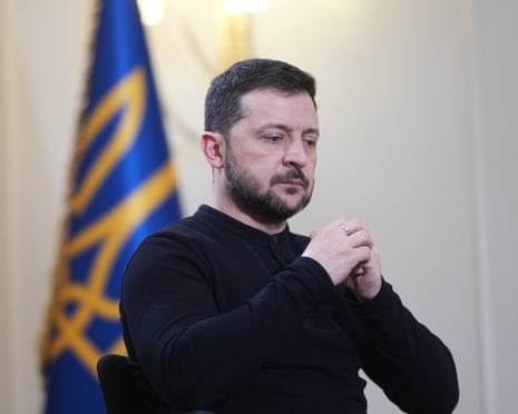 Ukrainian president Volodymyr Zelenskyy