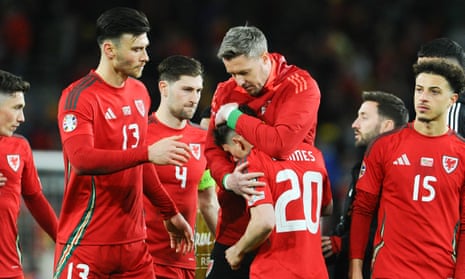 'A horrible way to go out': Rob Page gutted as Wales lose Euro 2024 playoff on penalties – video