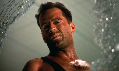 Bruce Willis in Die Hard.