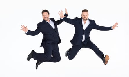 The real thing … Michael Ball and Alfie Boe.