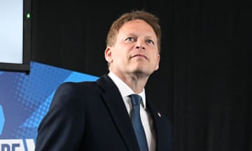 Shapps at Tory manifesto launch