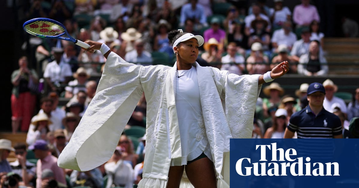 Dazzling Osaka dismantles Kasatkina to reach Wimbledon second week for first time