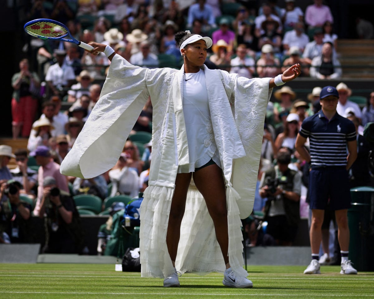 Wimbledon star banned from copying Naomi Osaka walk-on fashion show