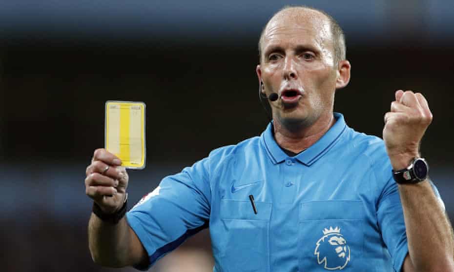 Mike Dean has officiated 553 Premier League matches in his 22-year refereeing career.