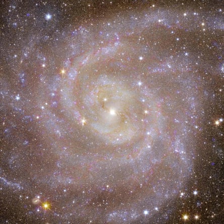 Spiral galaxy IC342