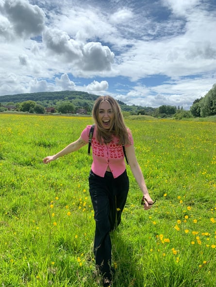 Elizabeth McCafferty in Gloucestershire last April.