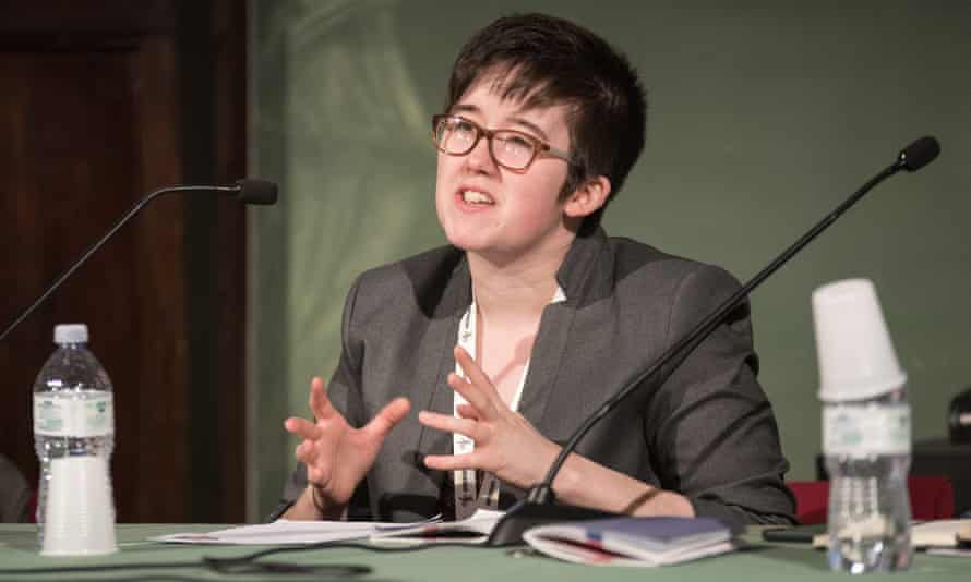 Journalist Lyra McKee during the International Journalism Festival in Perugia, Italy, 07 April 2017