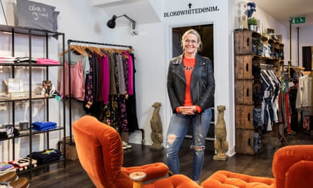 ‘My shop has become a bit of an extension of my home’: Joanne Davies of Black White Denim.