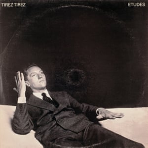 Tirez Tirez – Etudes, Aura, 1980, by Brian Griffin (design by Bill Smith) Brian Griffin: ‘This photograph was taken in my studio/bedroom at Elsynge Road in Wandsworth [south London] using my bed. The model is Martin Cropper, who I used in my work at the time. It was originally taken for my book Brian Griffin Copyright 1978 and later purchased for the cover by Aaron Sixx of Aura records for Tirez Tirez’