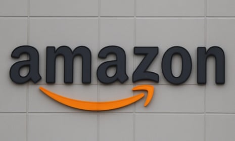 Amazon logo on  a building
