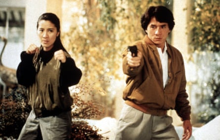 With Jackie Chan in Police Story 3: Supercop