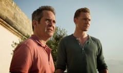 Tom Hiddleston, right, and Tom Hollander in The Night Manager.