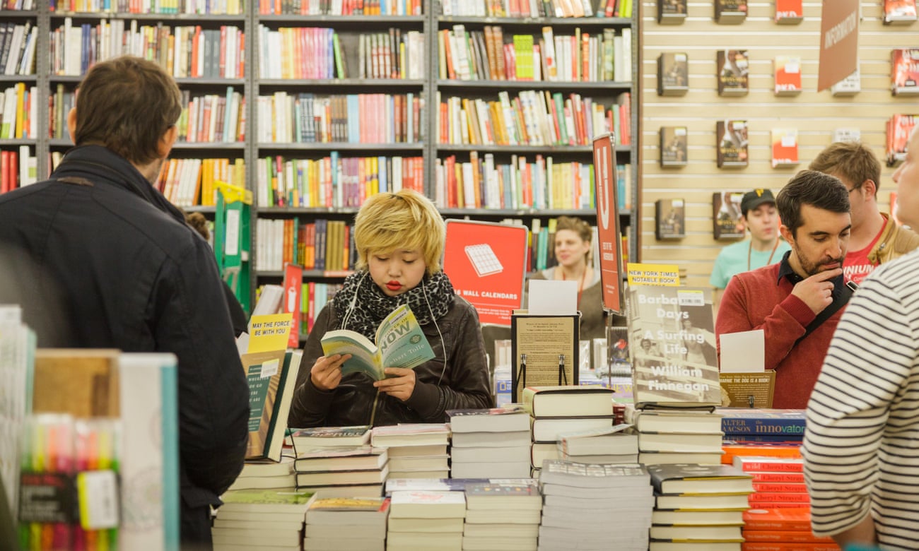 Inside the Strand bookshop, in 2015.