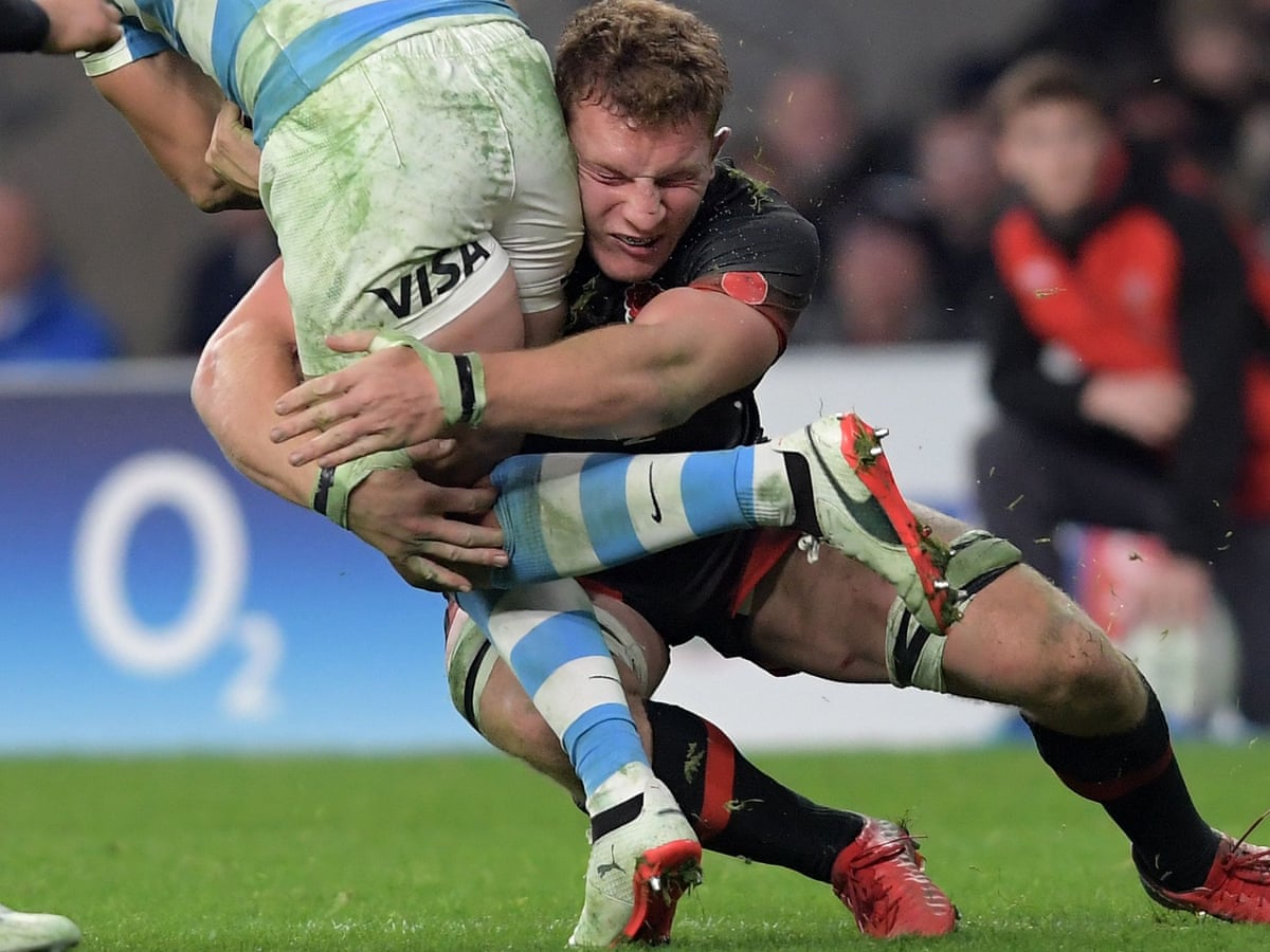 England Flanker Sam Underhill Leaves Bruising Impression On Argentinians Andy Bull Sport The Guardian