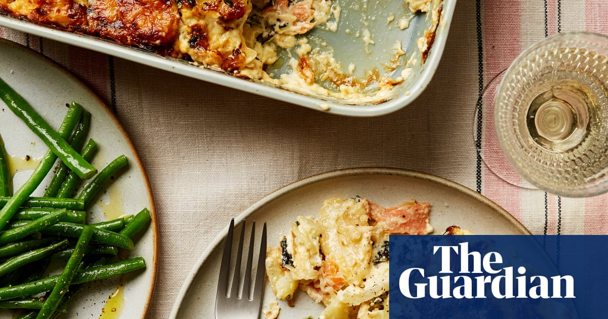 Smoked trout gratin and mulled wine roasties: Poppy O'Toole's recipes for potatoes