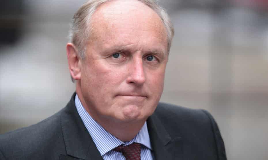 The former Daily Mail editor Paul Dacre