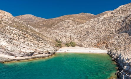 The tiny Greek island of Folegandros