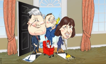 Nicola Jennings on the big cleaning-up job facing Labour – cartoon