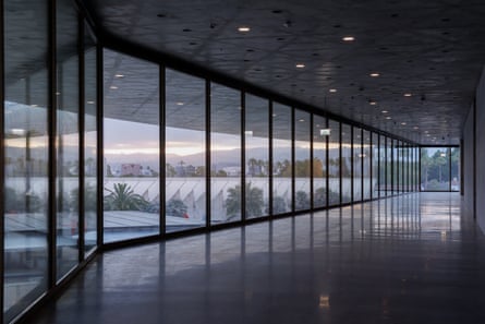 The wraparound windows are essential for giving the museum a sense of place, says the head of Lacma.