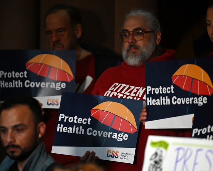 ‘Tip of the iceberg’: nearly 500,000 New Yorkers lose health insurance due to Trump cuts