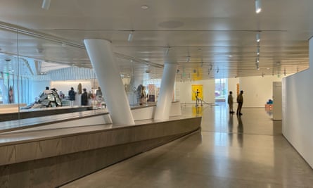 ‘Beauty in imperfection’ … inside the Orange County Museum of Art.