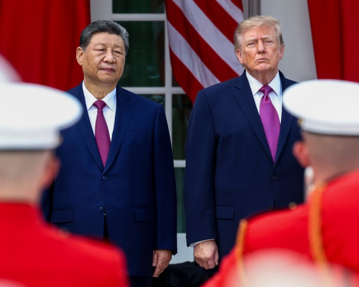 Trump swoons over strongman soulmate Xi – are you feeling jealous, Vladimir?