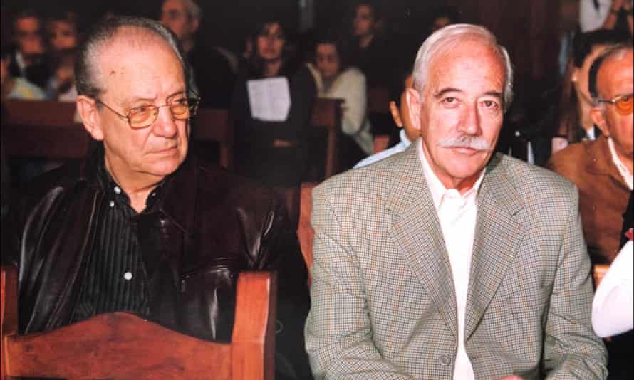 Alberto Lema, 83, (left) who worked for General Motors, and Pedro ‘Toto’ Gallegos, 76, (right) a private driver, from Buenos Aires, Argentina.