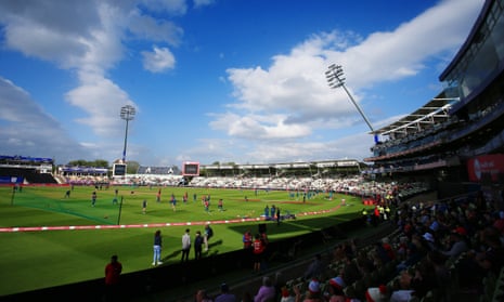 Warm-ups are under way at Edgbaston.