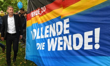 ‘Vollende die Wende’, the AfD’s election slogan, means ‘Complete the transition’.