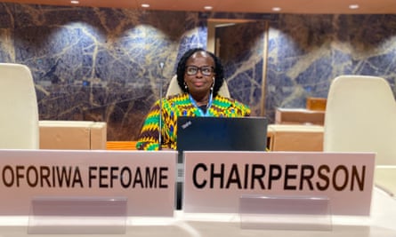 Disability rights advocate Gertrude Oforiwa Fefoame.