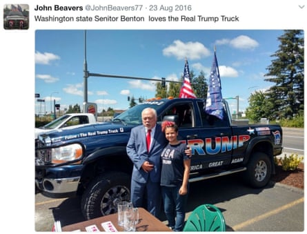 Beavers said that he used all of his own money to fund a 28-state tour in the Trump Truck, but was never formally involved in the Trump campaign, even as a volunteer.
