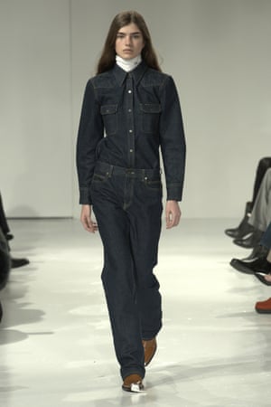 Calvin Klein, New York fashion week, February 2017.