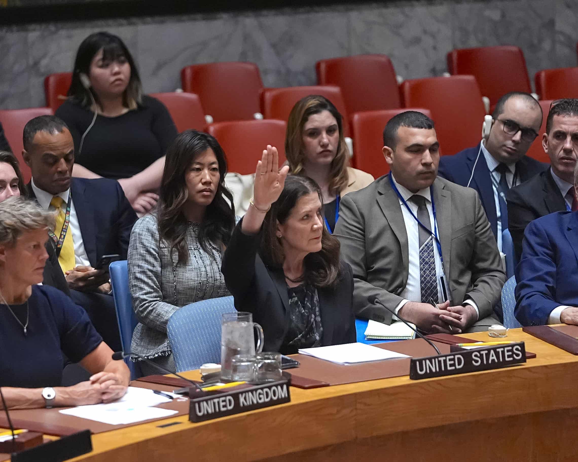 US vetoes Gaza cease fire resoluyiom