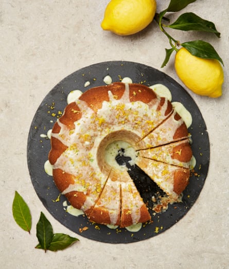 Yotam Ottolenghi’s Amalfi lemon, bay leaf and olive oil cake.