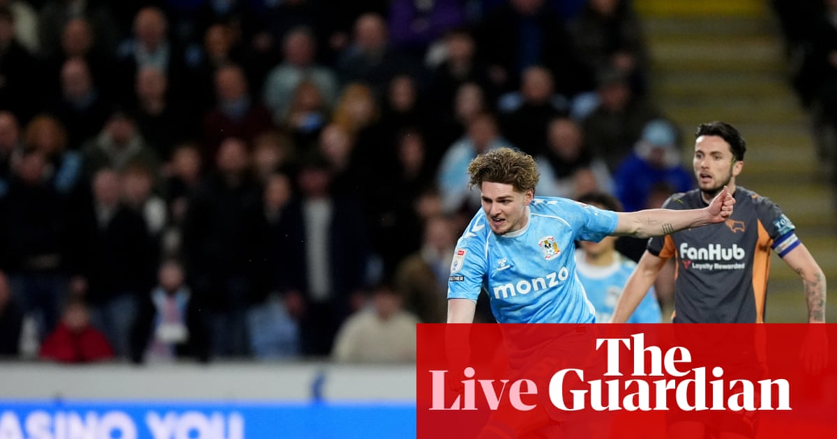 Coventry City v Derby County: Championship – live reaction
