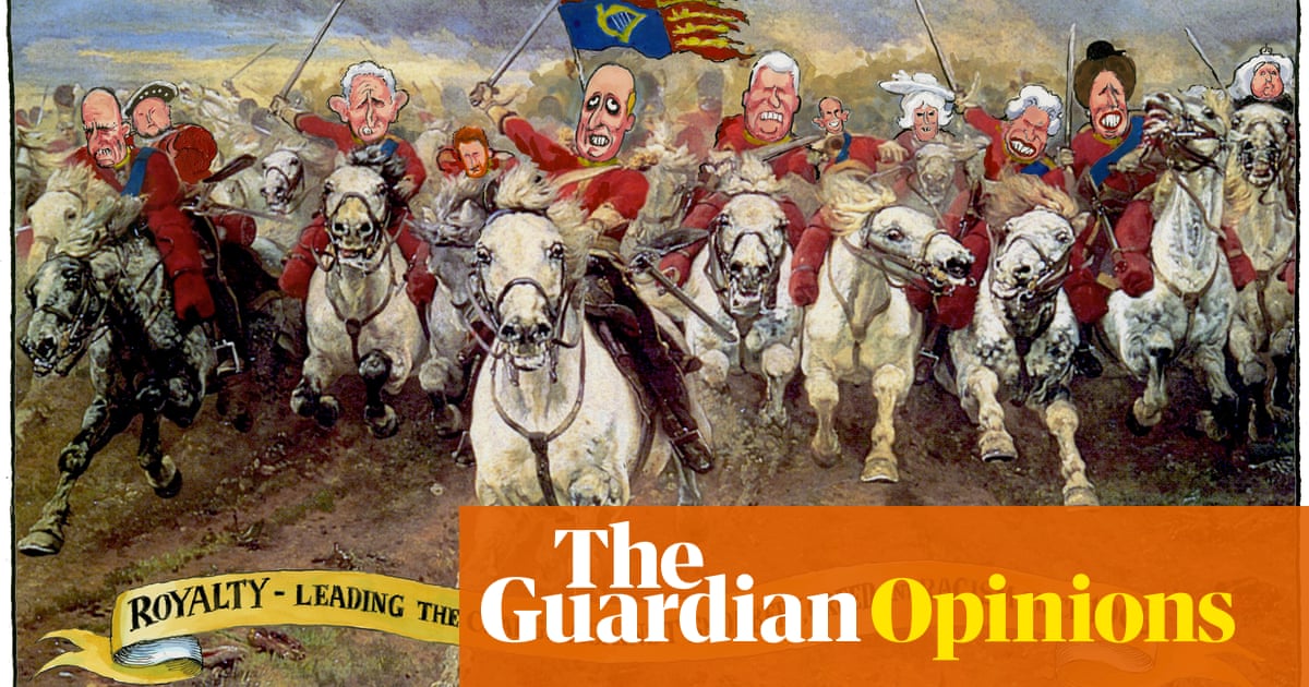 Steve Bell on Prince William leading the defence of the royal family – cartoon