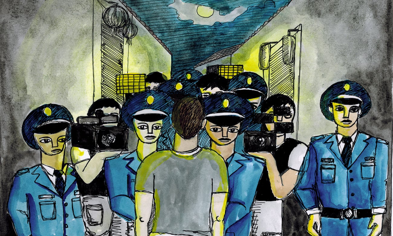 The arrest of Peter Dahlin, as described to the Chiang Mai-based Mexican-American artist Nicolas Luna Fleck