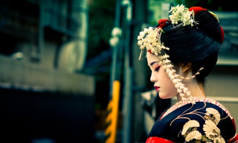 A geisha in Gion, Kyoto. The Japanese city has banned tourists from entering the district’s alleyways after reports too many have hassled geishas.
