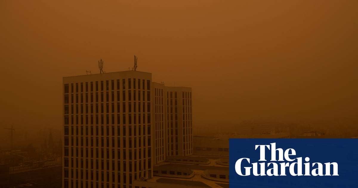 Saharan dust cloud moving across Europe could hit UK by afternoon